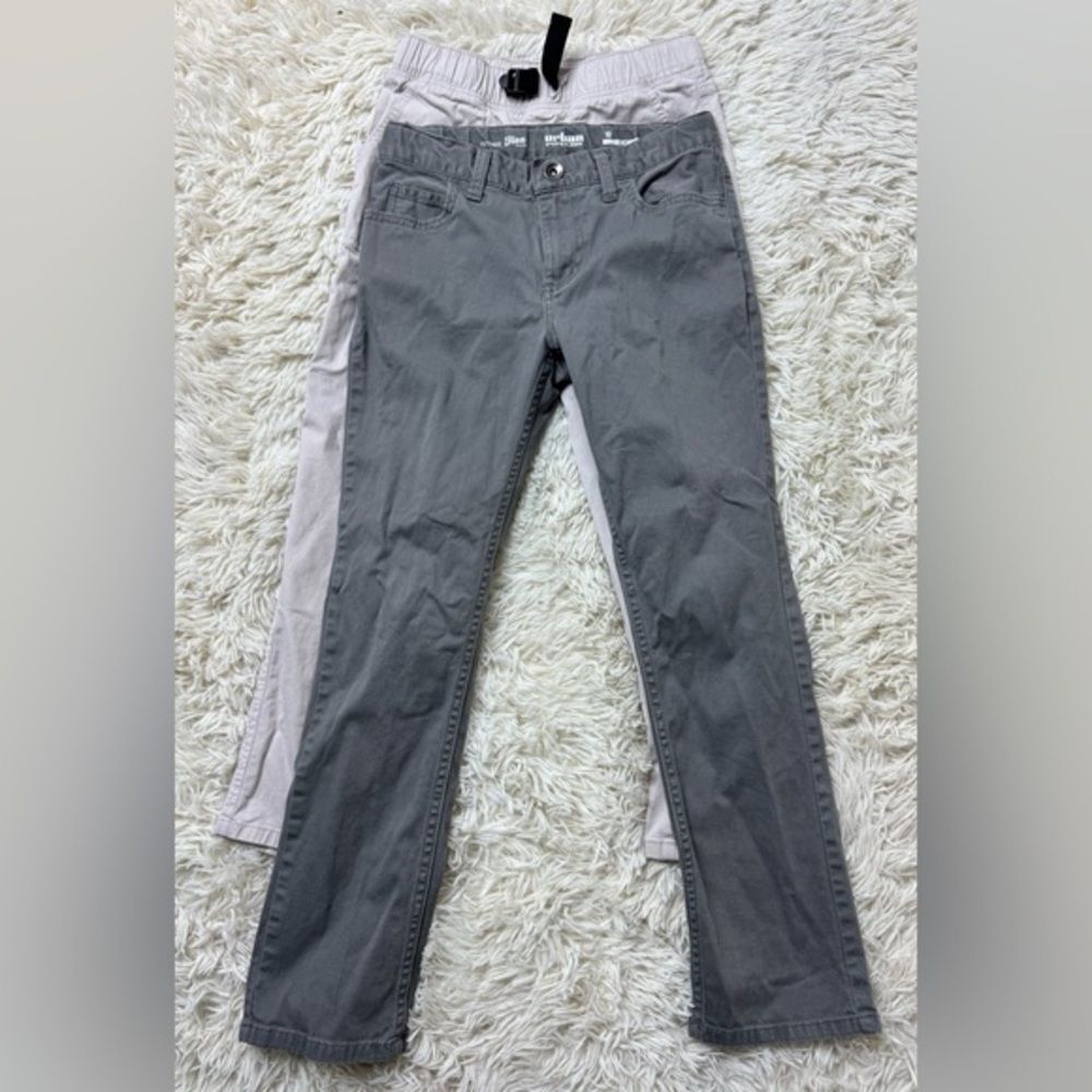 2 piece boys Khaki & Gray Pants bundle by Cat & Jack & Urban Pipeline